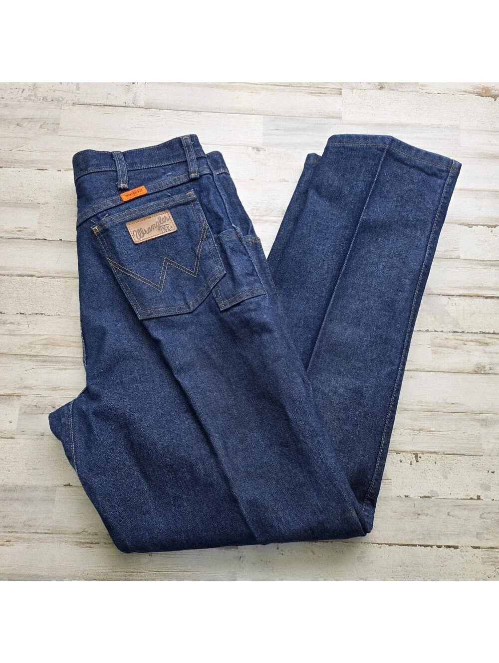 Wrangler FR Flame Resistant Relaxed Fit Jeans Mens 34x32 Blue Denim 10FR31MWZ